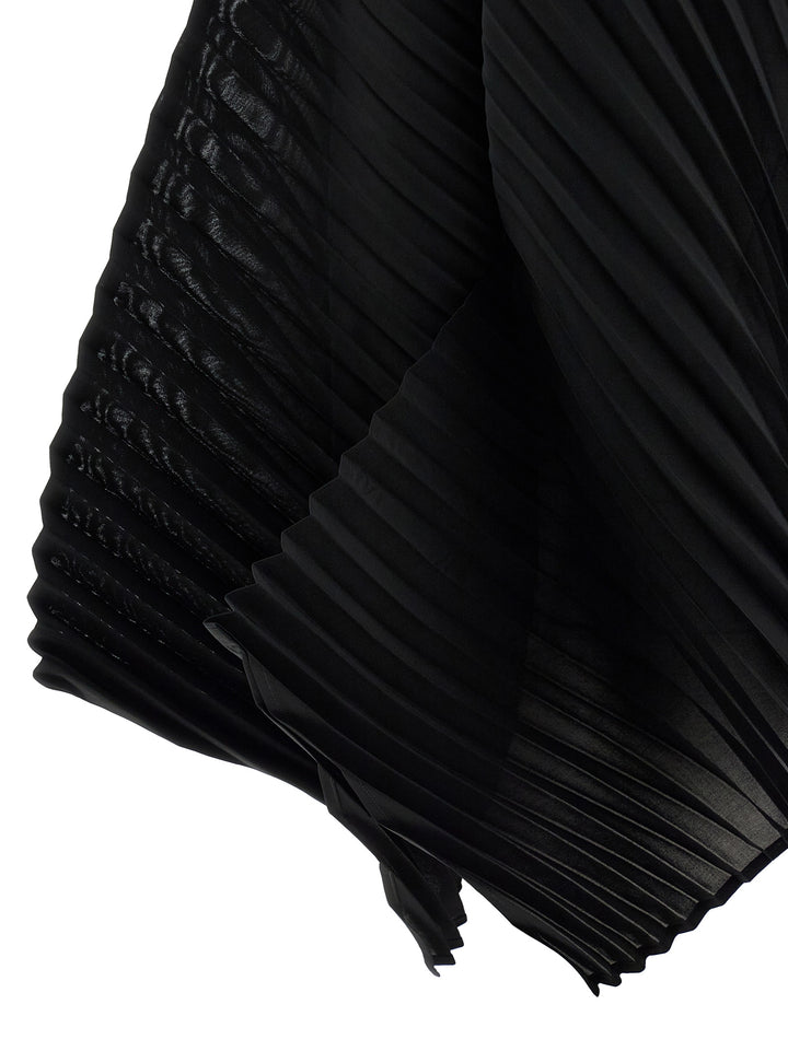 Issey Miyake Wave Pleats Shirt and Blouse - Black | 883f4cc06470f349ccc829f27a004cac8c4b9aa9