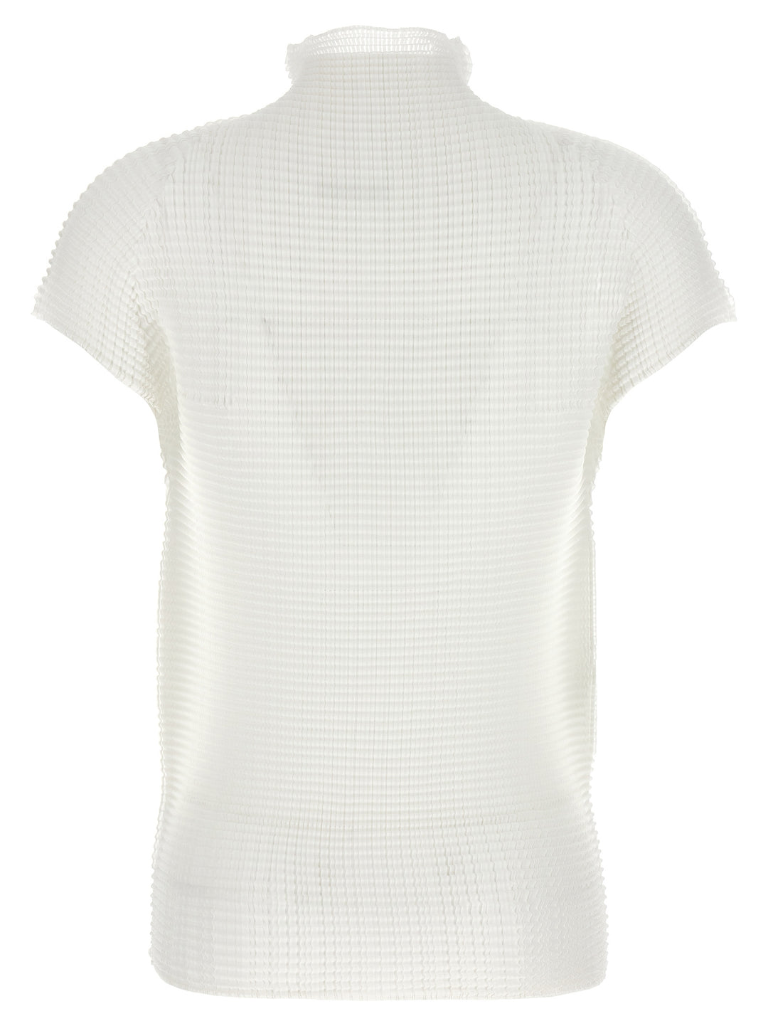 Issey Miyake Wooly Pleats Shirt and Blouse - White | 7be5491ff0d87cbb229f815517de9d46965389f0