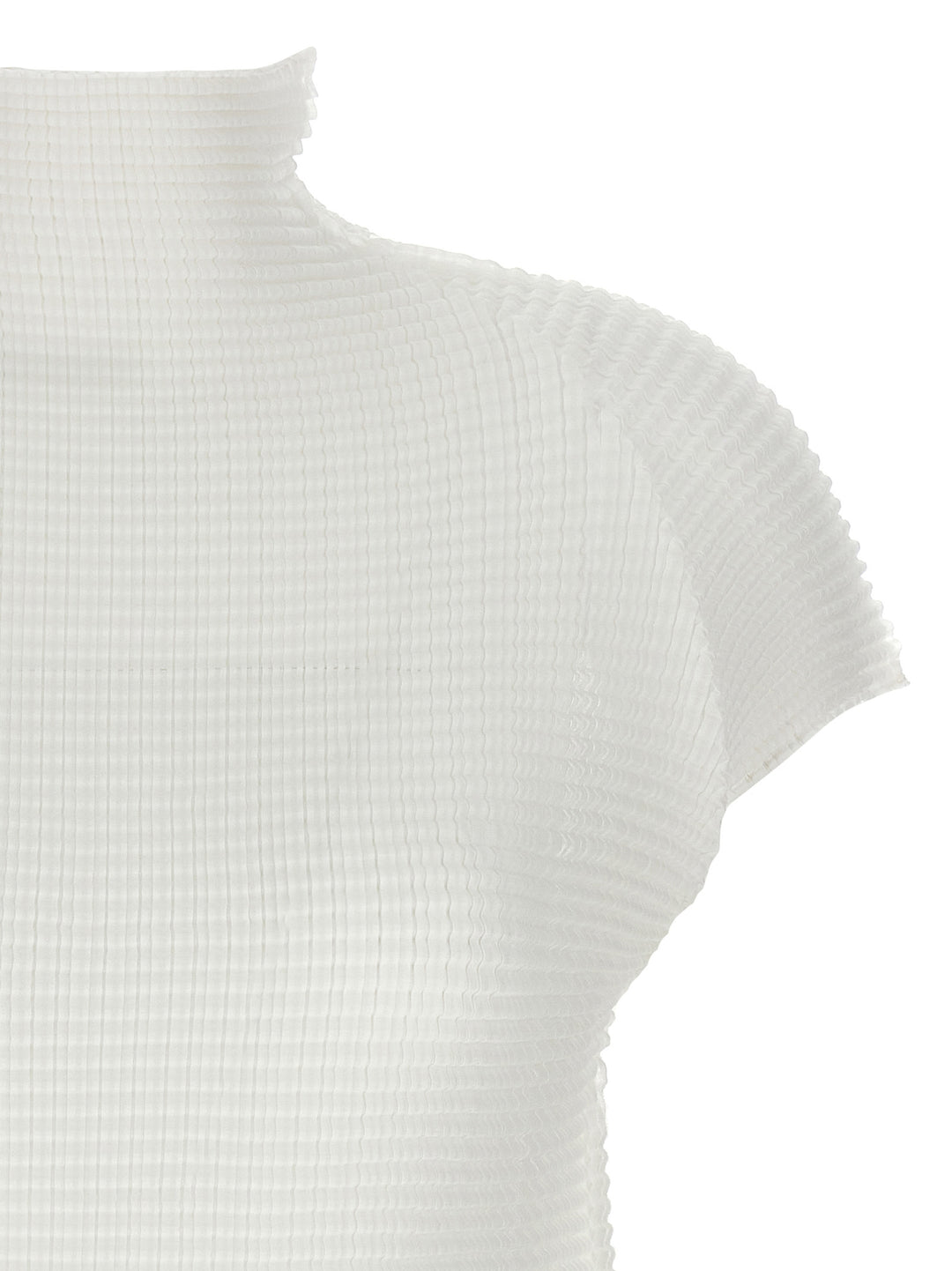 Issey Miyake Wooly Pleats Shirt and Blouse - White | c94c12a34c9f0042f7569276035d1b3aa39e1d01