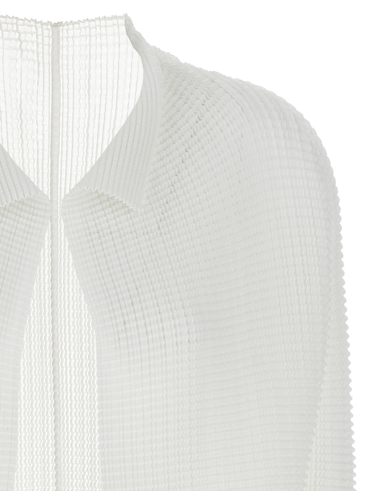Issey Miyake Wooly Pleats Sweaters and Cardigans - White | 7a0f0a0c258340724031a5004ee425e7ceed67c9