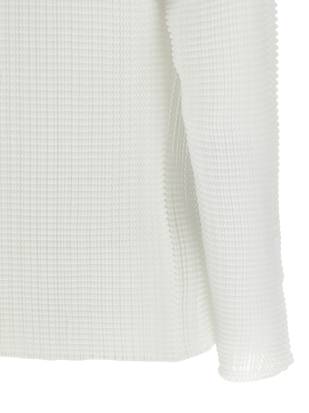 Issey Miyake Wooly Pleats Sweaters and Cardigans - White | 10f7e7486b94241c8b6b29703009a8dfe93bd161