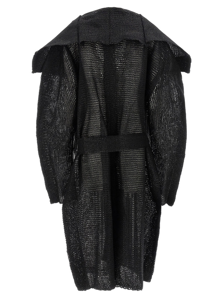 Issey Miyake Panini Coats and Trench Coats - Black | b92693ebc65b57149948f0d4b761fde72e298cdc