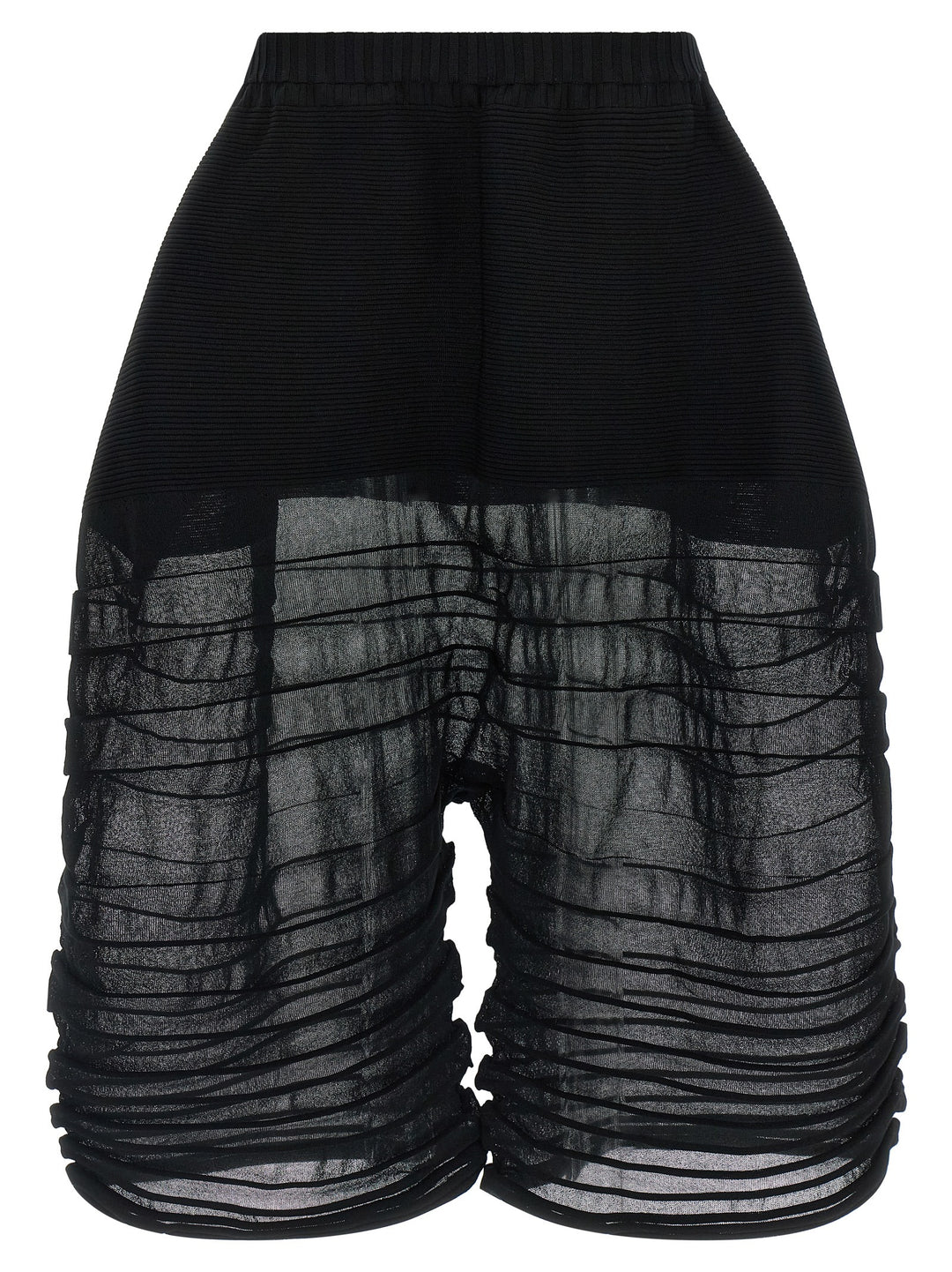 Issey Miyake Moving Knit Pants - Black | dbf1547a5d8b89b269658f1a28b73a2178dfdb12