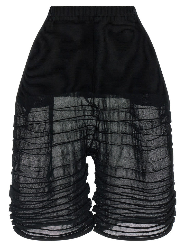 Issey Miyake Moving Knit Pants - Black | dbf1547a5d8b89b269658f1a28b73a2178dfdb12