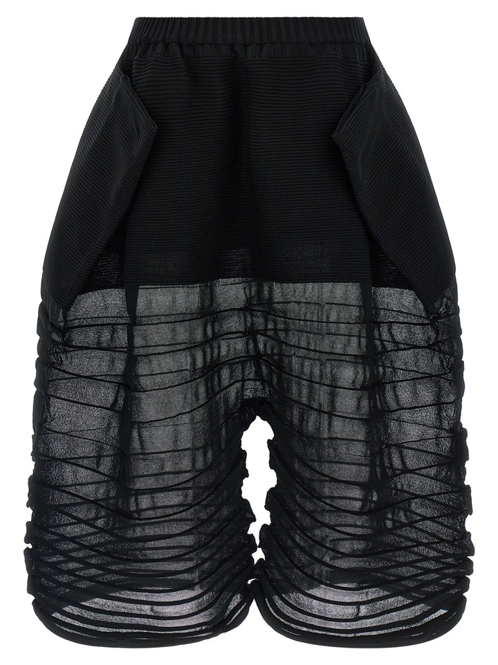 Issey Miyake Moving Knit Pants - Black | 2c55dd97eedb46bbc585a60af8ee9c4034870284