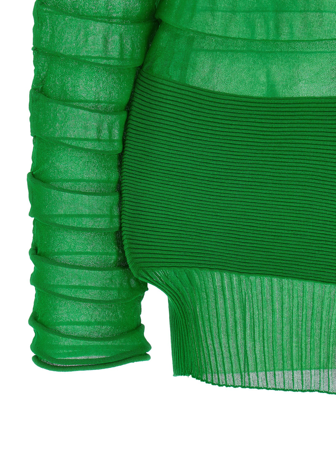 Issey Miyake Moving Knit Tops - Green | 323f9b918d76134ec343b09ee5afa86d43b9e54c