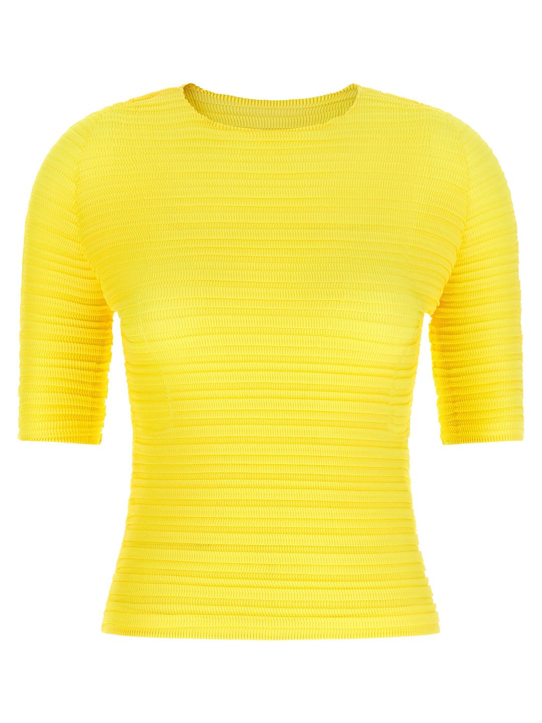 Issey Miyake Jiggly Pleats Shirt and Blouse - Yellow | 2b1b70d66d102614a036411949355e7613c64250