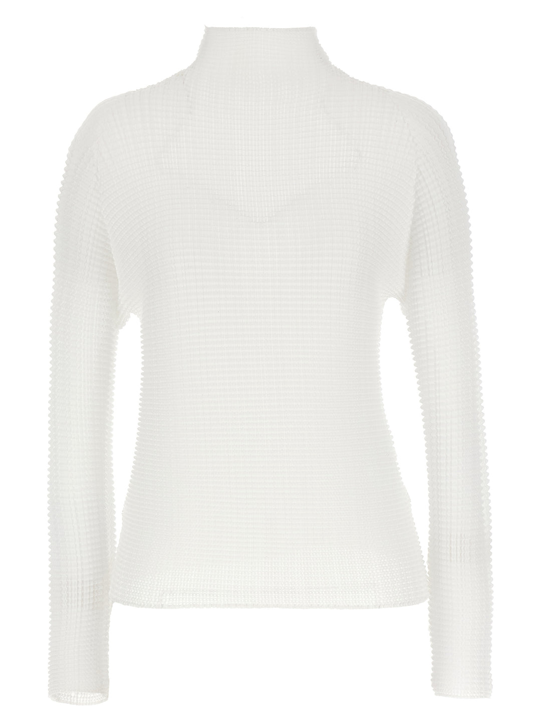 Issey Miyake Wooly Pleats Sweaters and Cardigans - White | 33b9091f2a59ea43e93a230685ef35a7f5d23e84