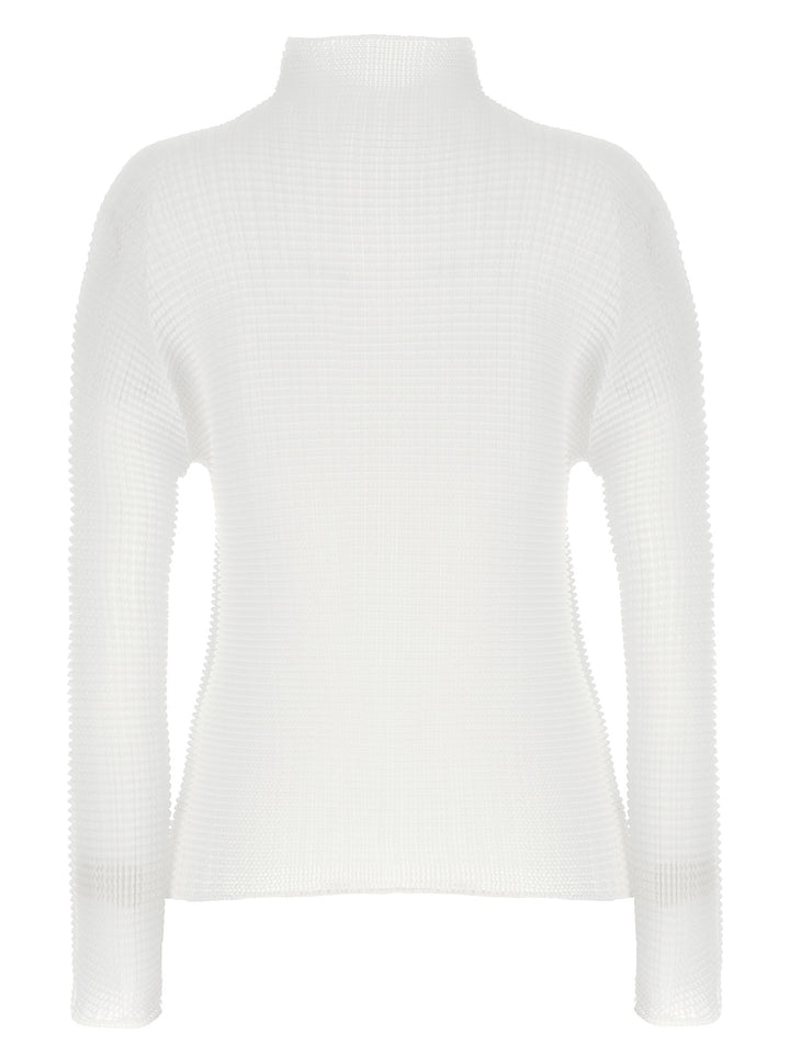 Issey Miyake Wooly Pleats Sweaters and Cardigans - White | 52fda4efac4b0223d21a03c60ecdab17a7d4f960