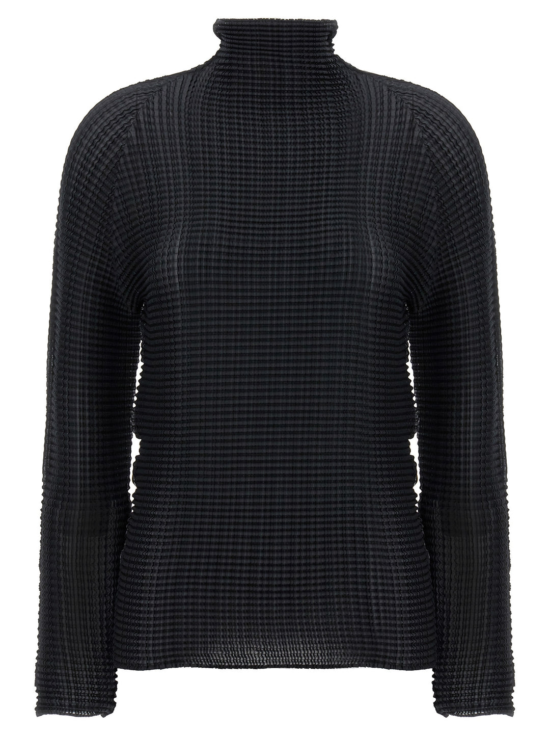 Issey Miyake Wooly Pleats Sweaters and Cardigans - Black | 894ba6f8481b60d44610d34f041cd0f691a28f91