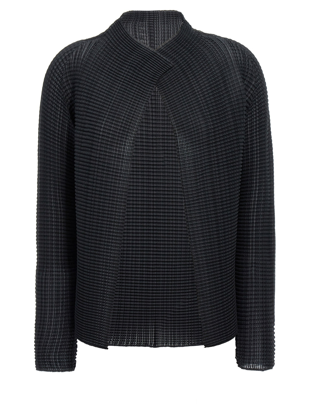 Issey Miyake Wooly Pleats Sweaters and Cardigans - Black | 3a0eee5c7d517729bff1c0fcf665d6f7173a2fff