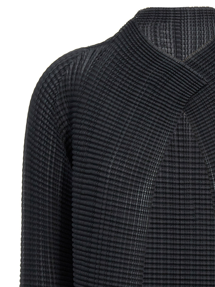 Issey Miyake Wooly Pleats Sweaters and Cardigans - Black | 0a4d127ff01244851ca86d8348a040bcdbf998b9