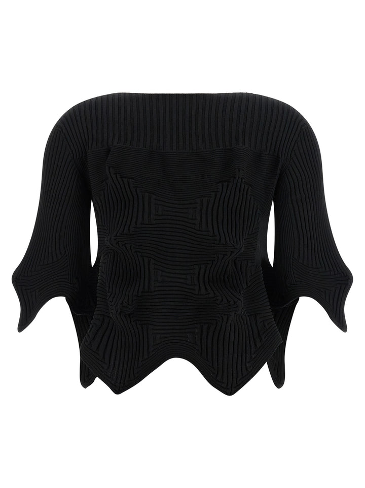 Issey Miyake Linkage Tops - Black | fc7dbdfe3ad3789ba98eb69af9014ca0f3f7238e