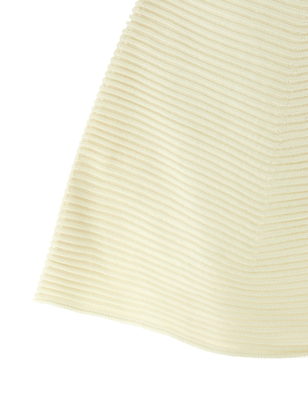 Issey Miyake Corrugated Knit Dresses - Yellow | 9481edbf35e71277950be143c1606fd99c45e329