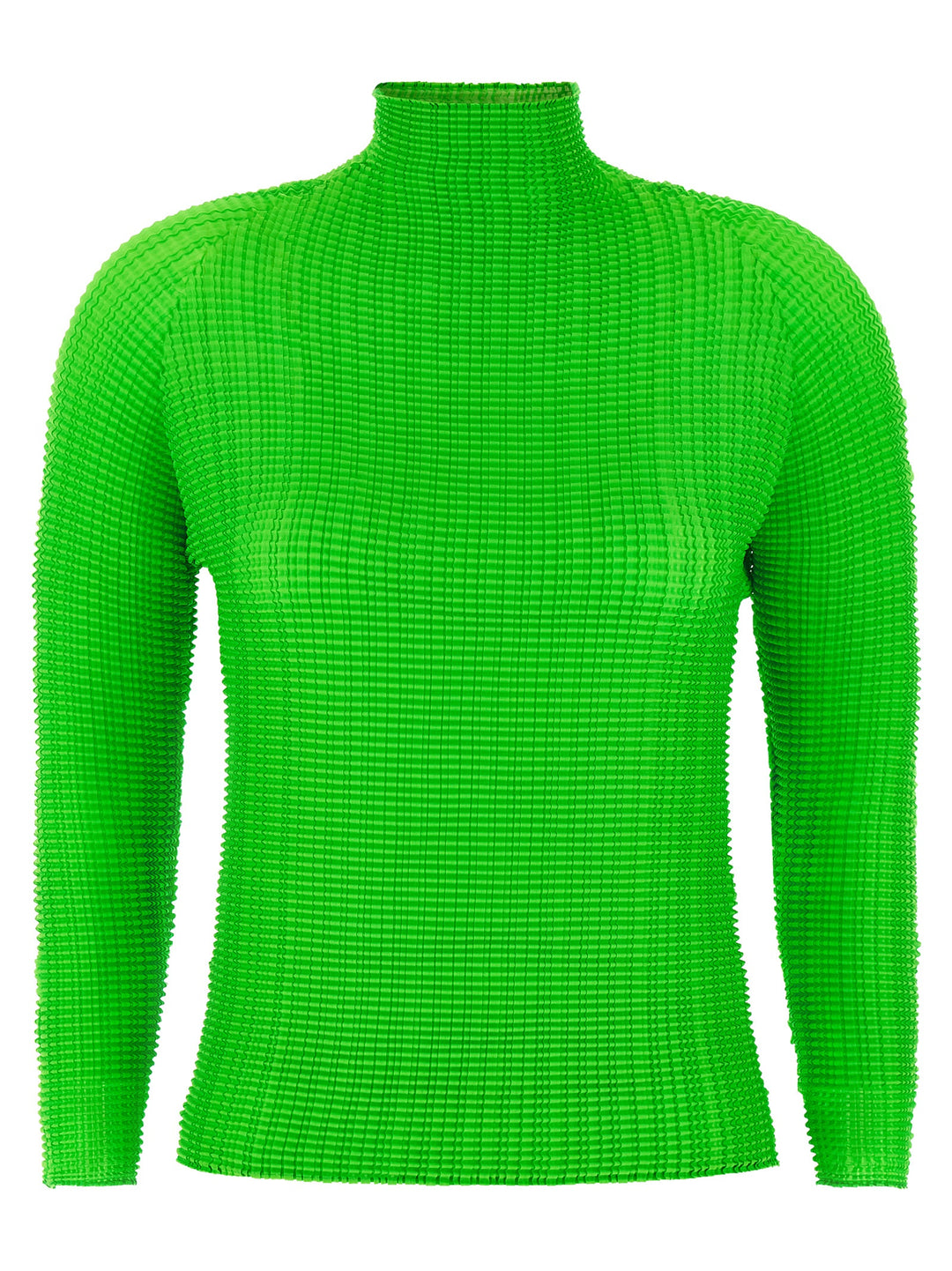Issey Miyake Wooly Pleats-68 Shirt and Blouse - Green | 4e468fe46ed680818523be29b18170e31b3a2f6c