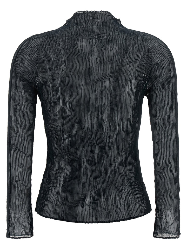 Issey Miyake Chiffon Twist 1 Sweaters and Cardigans - Black | 09d46762af9bfa1100fa666c982f381bbabc5f96
