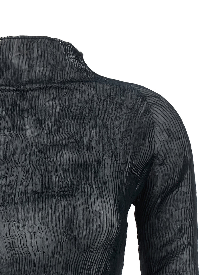 Issey Miyake Chiffon Twist 1 Sweaters and Cardigans - Black | ab60e6b5ab68024571f4ff4c134c82736930c28a