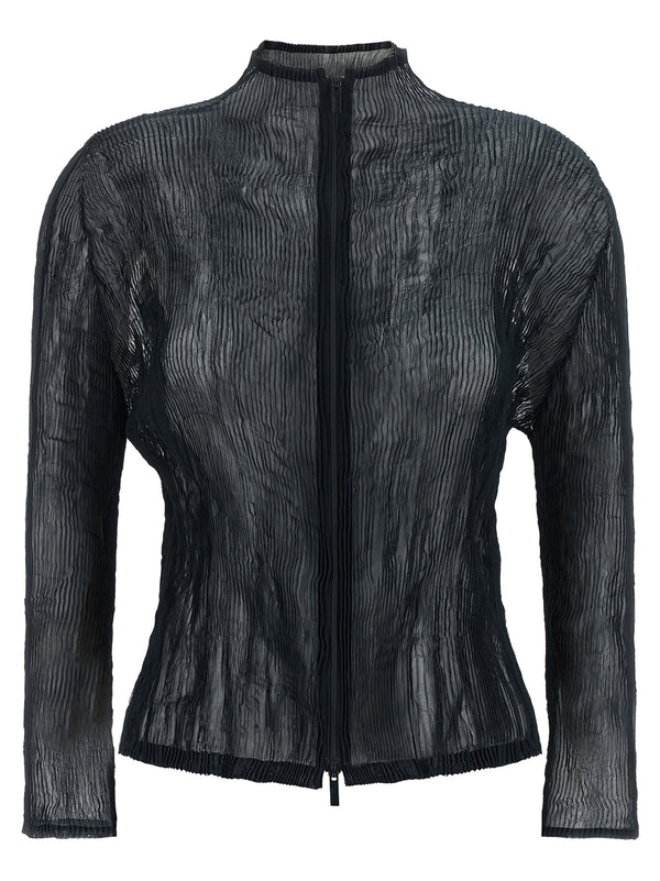 Chiffon Twist 1 Sweaters And Cardigans Black