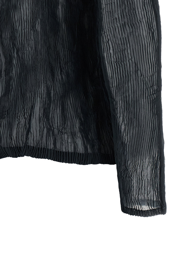 Issey Miyake Chiffon Twist 1 Sweaters and Cardigans - Black | cd772340bdedcf599f50dc3c7e2eedd47ffaab45