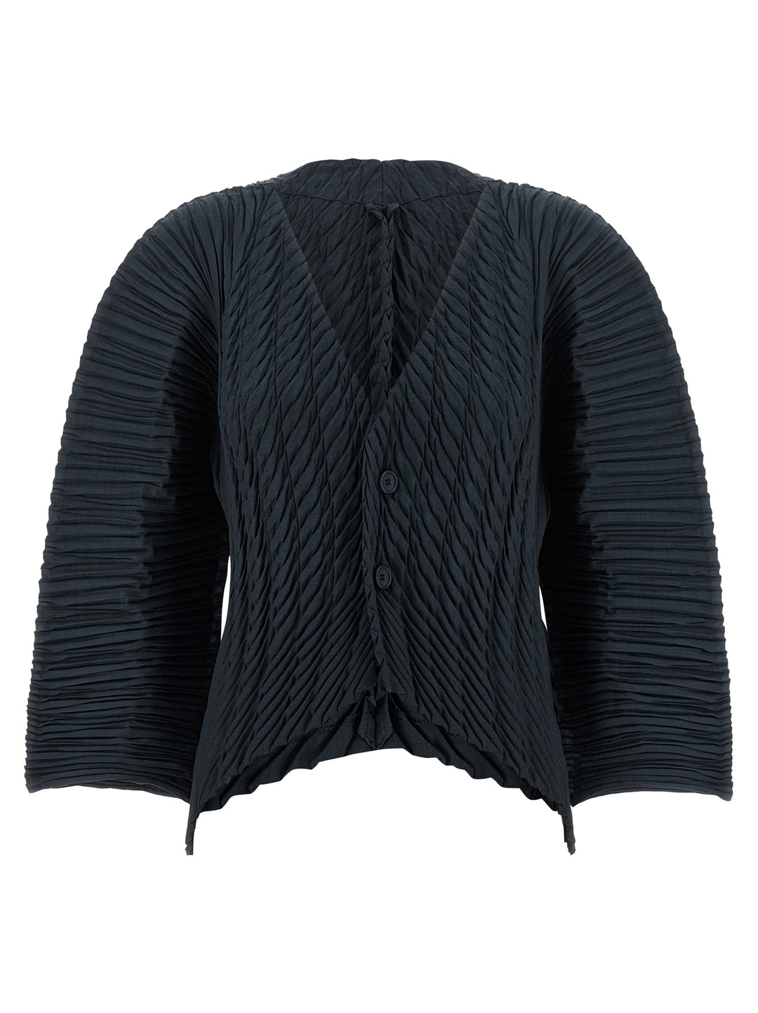 Issey Miyake Unfurling Pleats Sweaters and Cardigans - Black | 8bd45d344051297b0f56f1b3ace778fb9782471d