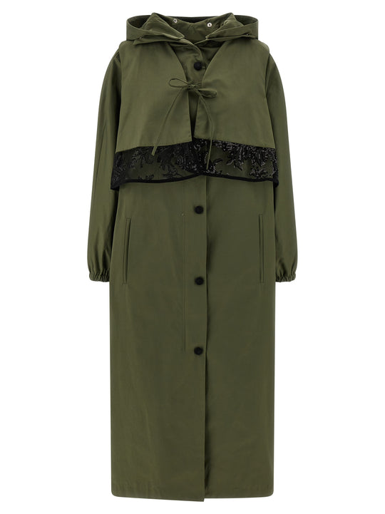 Incisa Coats And Trench Coats Green