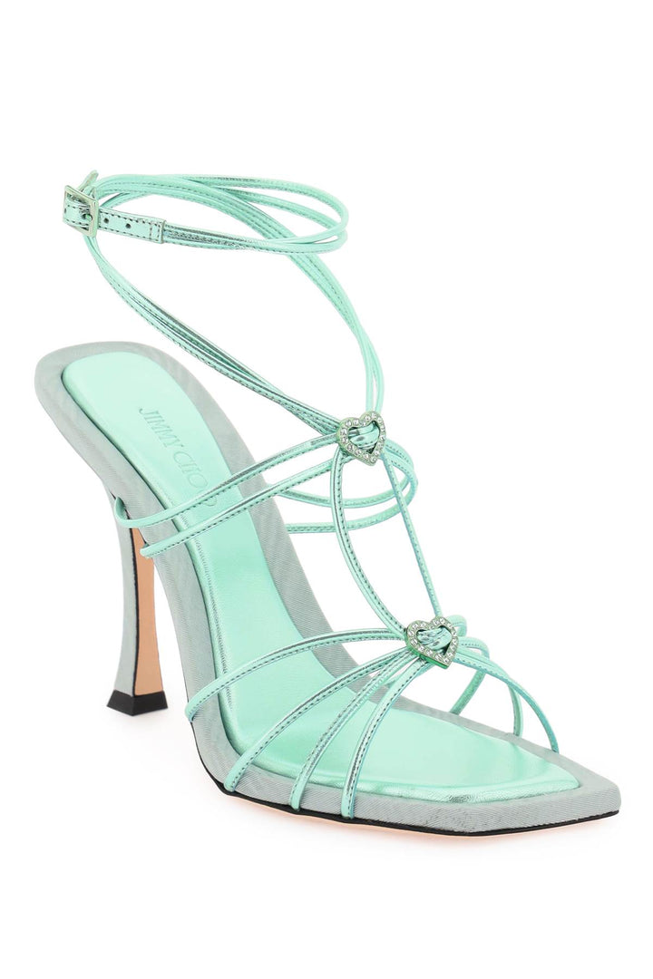 Metallic Leather 'Indiya 100' Sandals