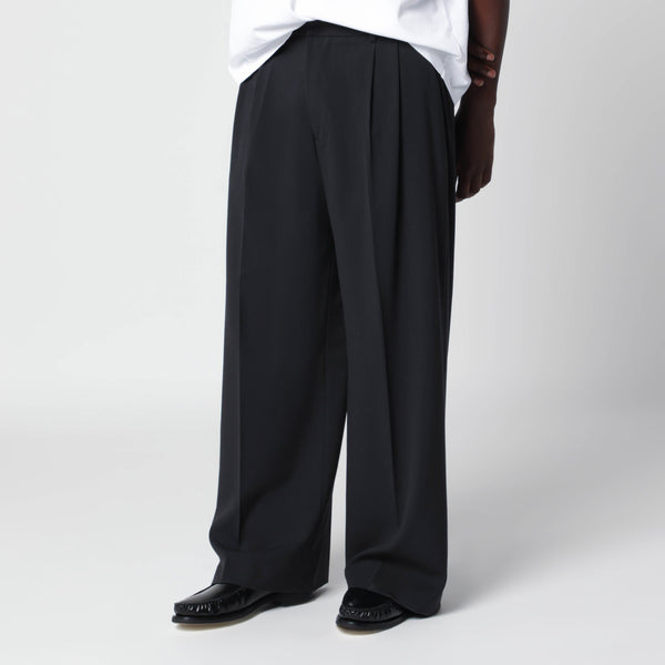 Black Inno Trousers In Wool Blend