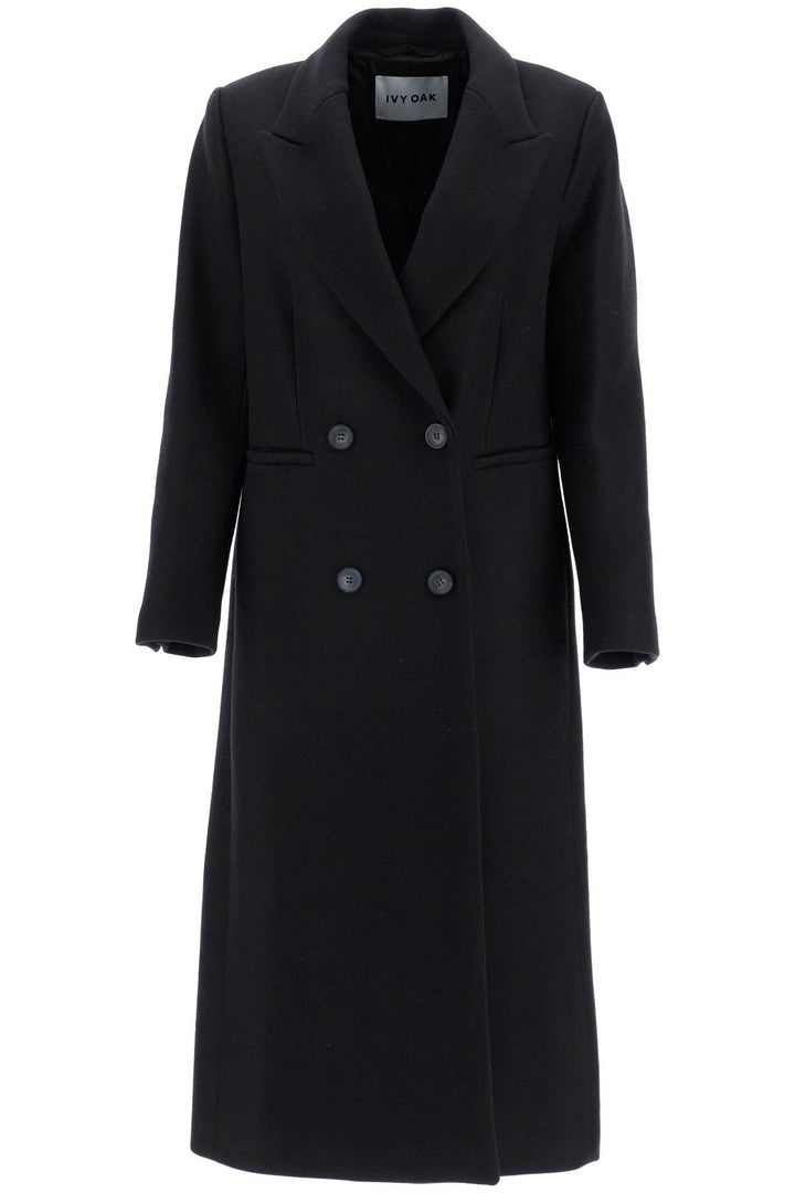 Cayenne Double Breasted Wool Coat