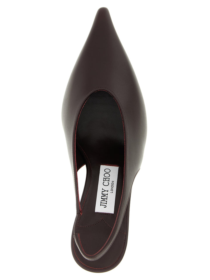 Jimmy Choo Isa Pumps - Bordeaux | 2c4acd5733e11226231c964804feff891fba8048