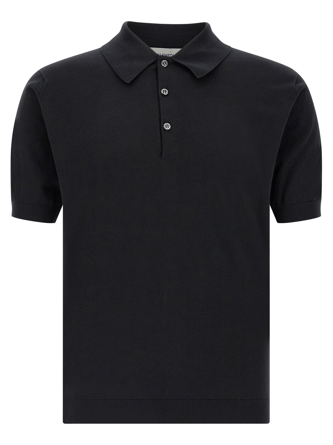 John Smedley Isis Polo - Black | 883cfd653126ed860894d4799758074f6e8e8211