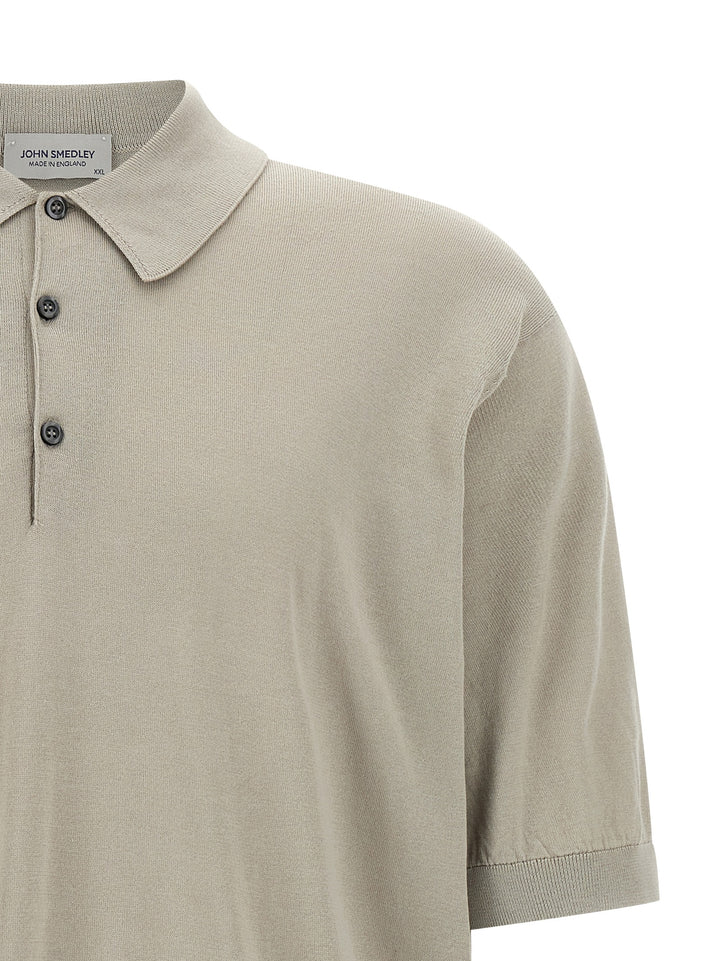 John Smedley Isis Polo - Gray | ca5f58b4bf11cf077268ee652bcd813999c1221f