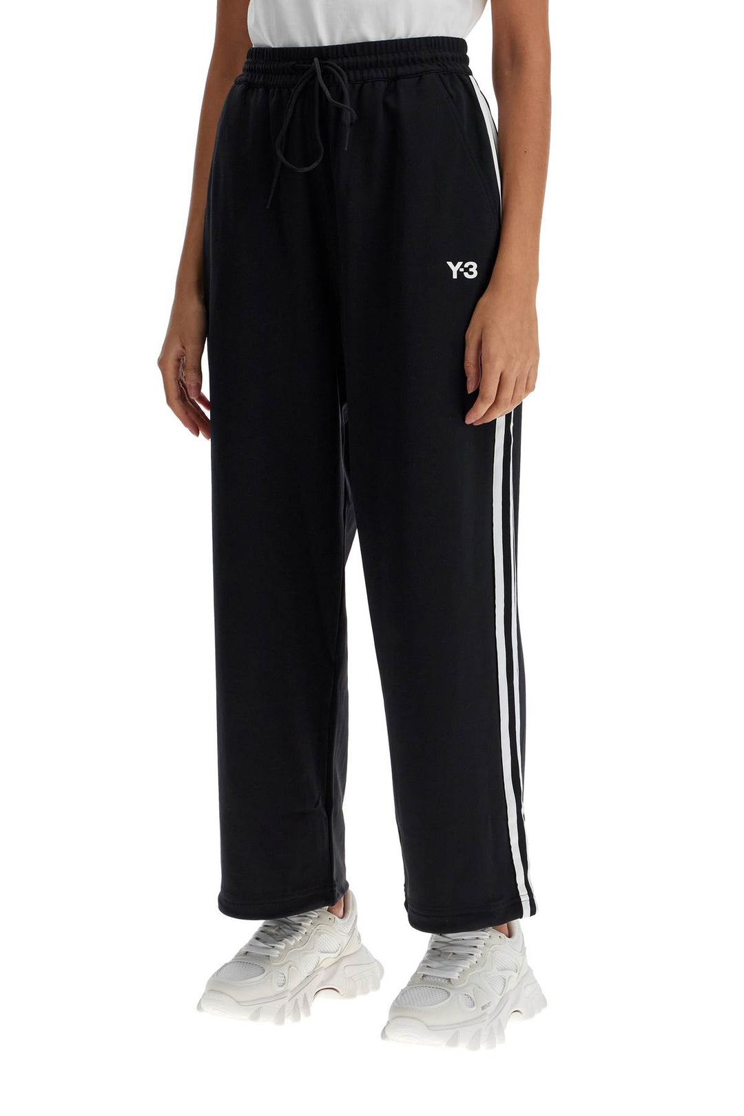 Joggers Cropped A Gamba Ampia