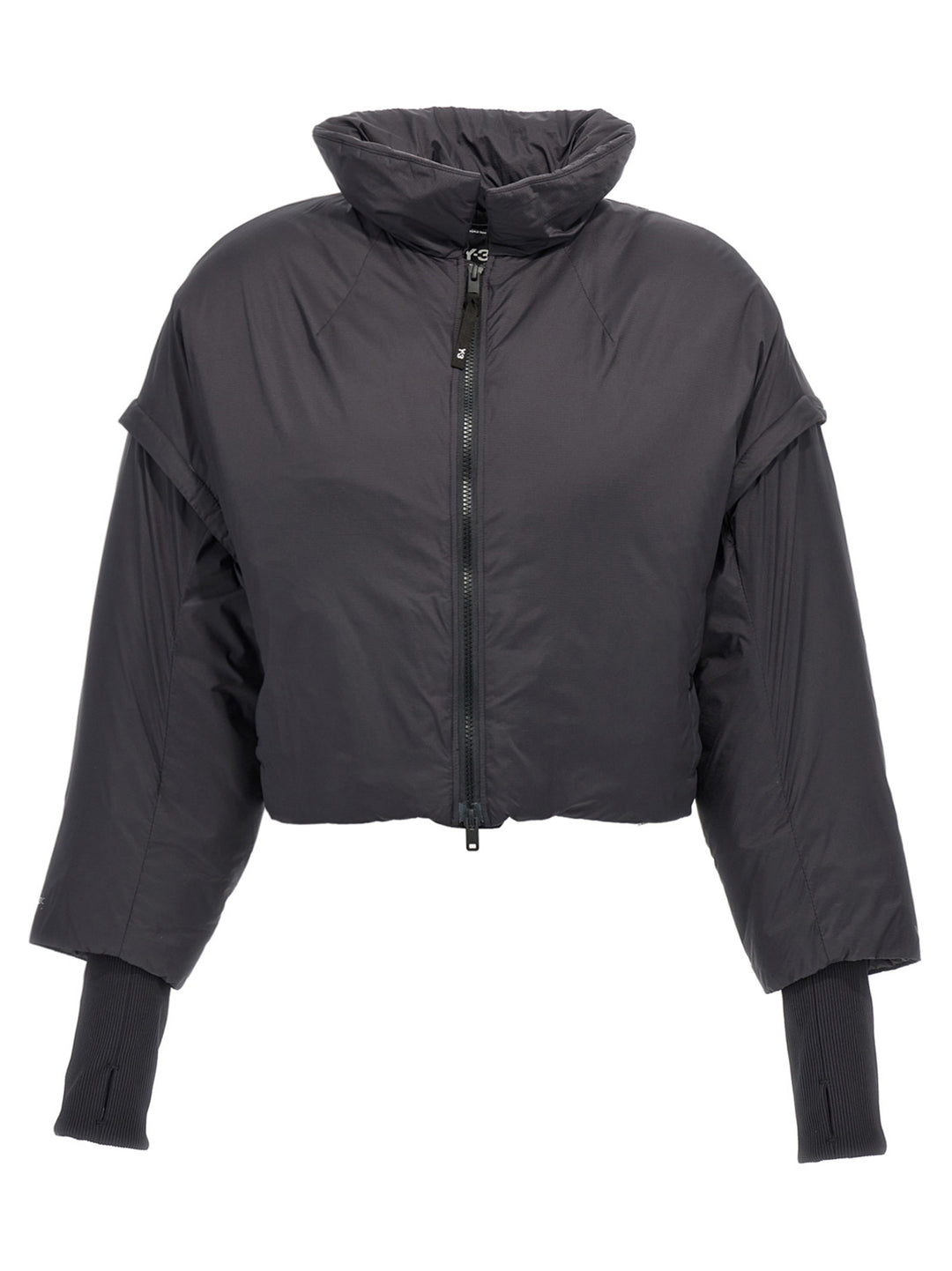 Padded Bomber Jacket Casual Jackets, Parka Black