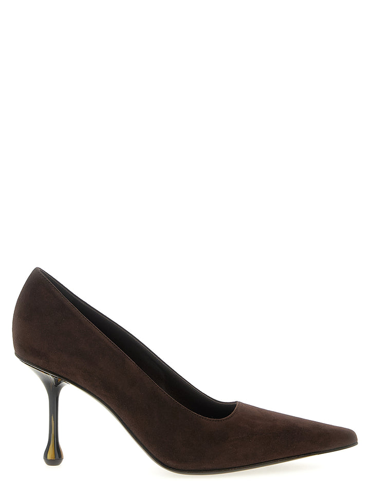 Jimmy Choo Ixia Pumps - Brown | 4657af42358bc06e3d8e48161e3f96011a8df438
