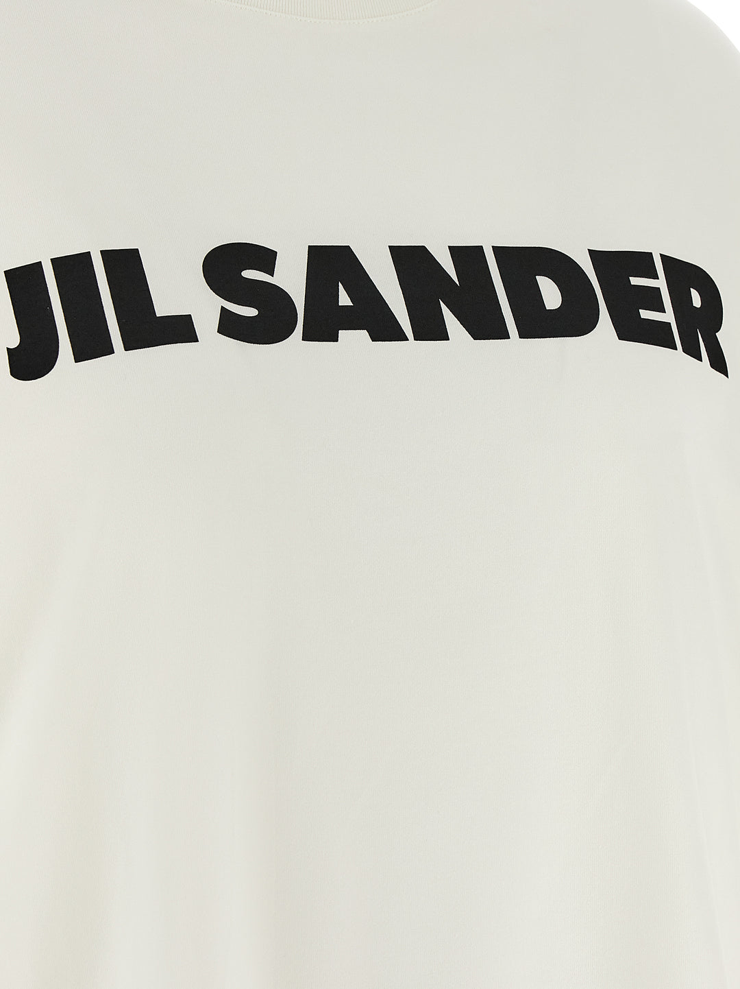 Jil Sander Jil Sander T-shirt - White/Black | e47b79aaa6f5bb3450611f06d76eb7c238fb1b92