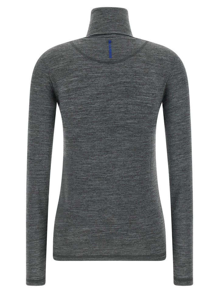 Jil Sander High Neck T-shirt - Gray | 162d42691c8af827d0929ab49f8d50d230c399f2