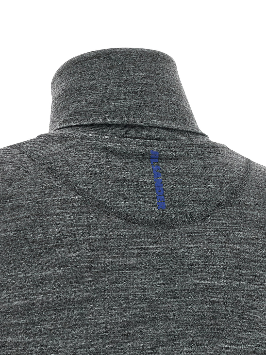 Jil Sander High Neck T-shirt - Gray | cb5b294b4cd3e7d10a7ead39b1b4c18f950f7f92