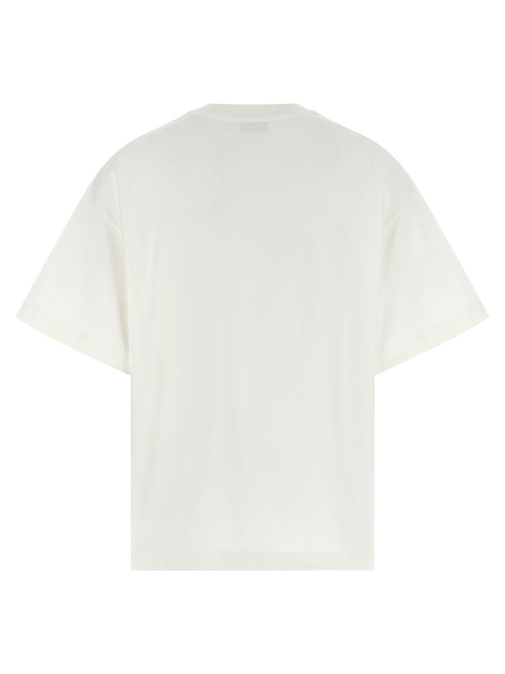 Jil Sander Logo T-shirt - White/Black | b59d6c92328f0b6436f523f1e7a319d4b9fbeb77