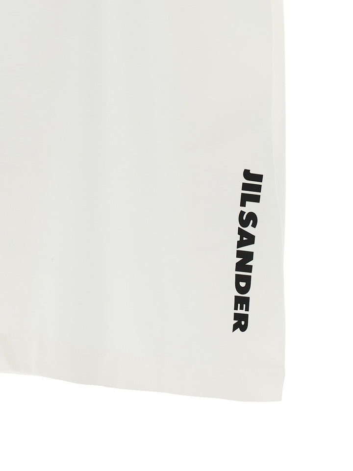 Jil Sander Logo T-shirt - White/Black | 16a21ece286622d6cb9e65e899d962e767c23698