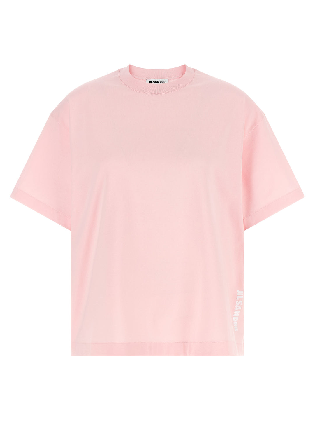 Jil Sander Logo T-shirt - Pink | d2e54f992d68c9bf34b8dbcea2c4002630462f01