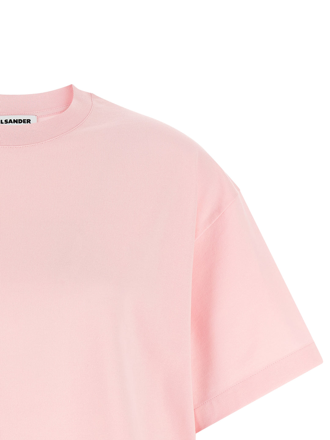 Jil Sander Logo T-shirt - Pink | 03322f214c6aea08cdb99a56c7bf38e13a4efb4c