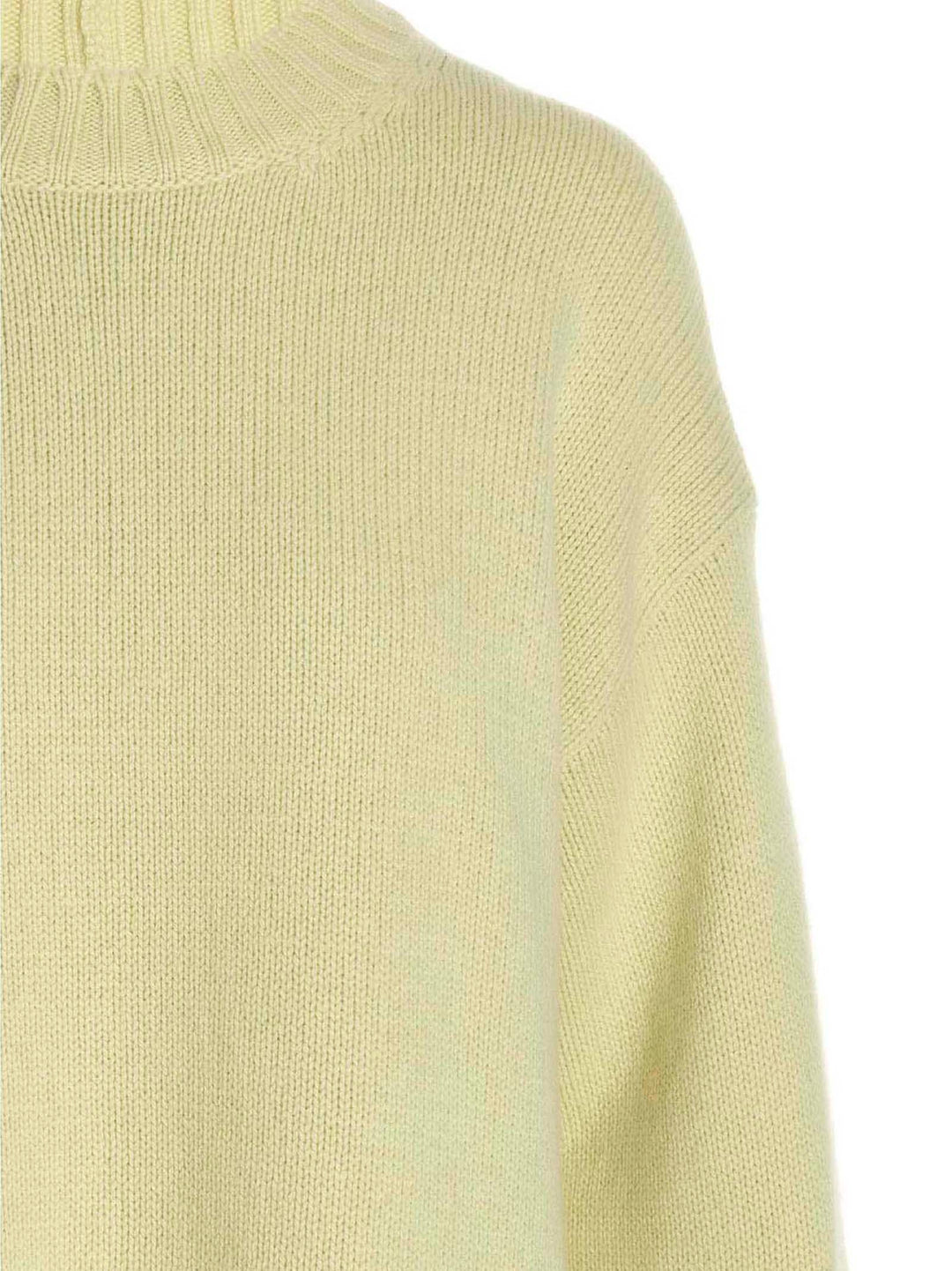 Jil Sander Crewneck Sweater Sweaters and Cardigans - Yellow | 246401cb1ff4f6932565cff6fd438499079ea485