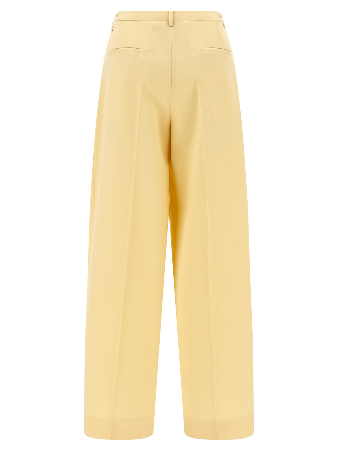 Jil Sander Wool  Pences Pants - Yellow | ccd6a0f481c287b024ca92a7bf64f1ca95d2f5d6