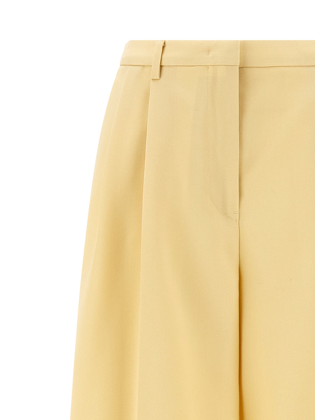 Jil Sander Wool  Pences Pants - Yellow | dfdb267d84df849b4caac20b3e04bb9d89485608