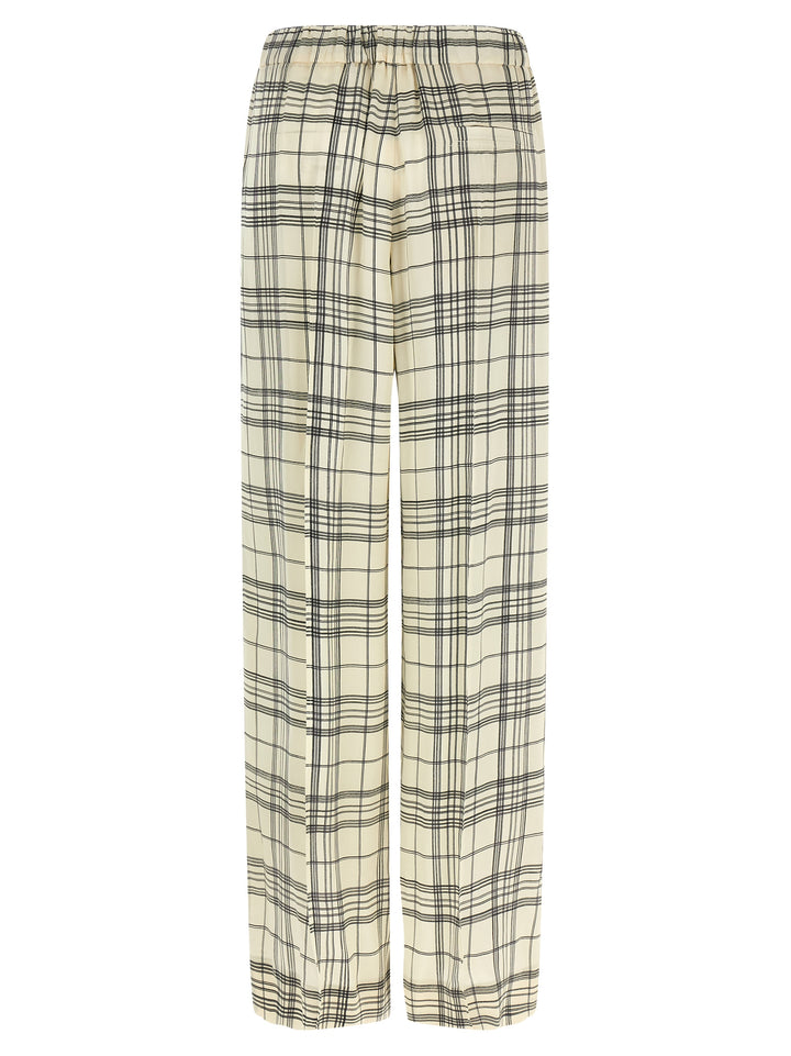 Jil Sander Fluid Viscose Pants - Beige | 598cc39bf775095a63782c1766fe96a806b175dc