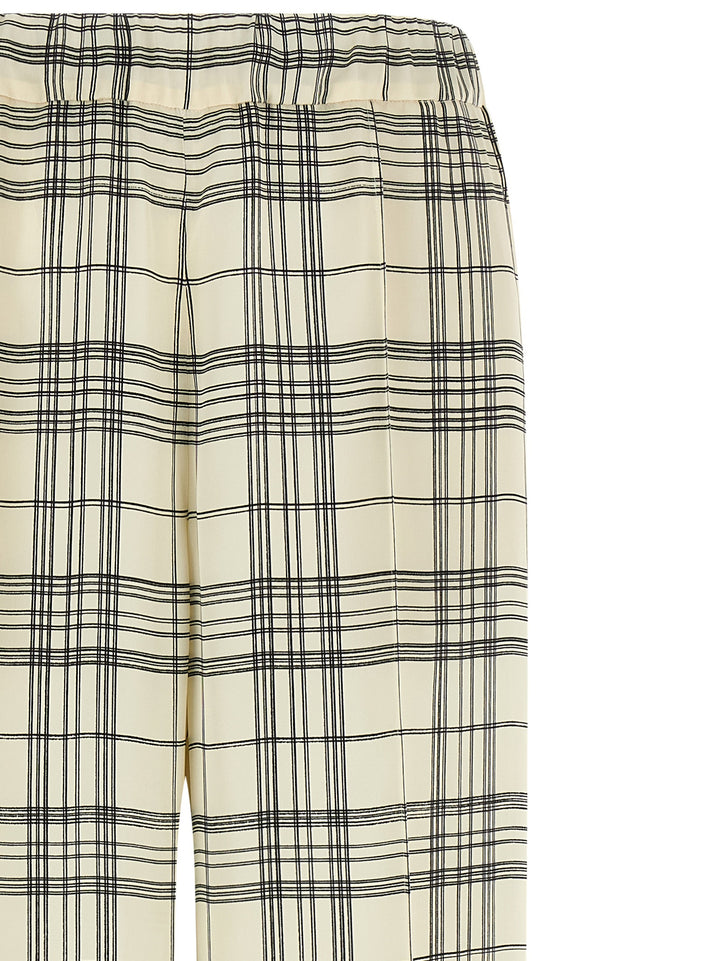 Jil Sander Fluid Viscose Pants - Beige | 73dbebbd74dbb4c639c51854d7676062f1aef56c