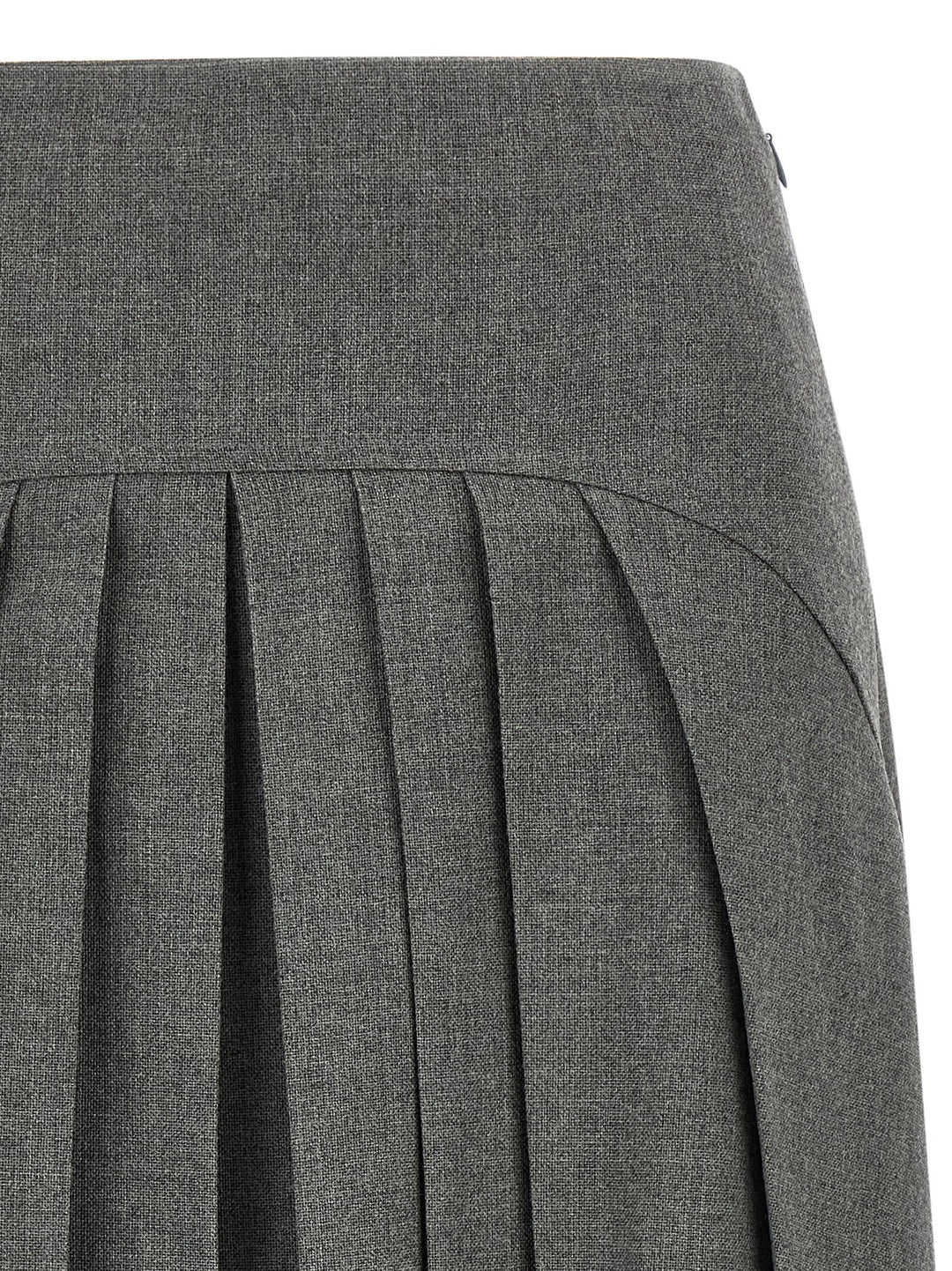Jil Sander Pleated Skirt Skirts - Gray | b4e89833959d996fc14e761aa073992675a59070