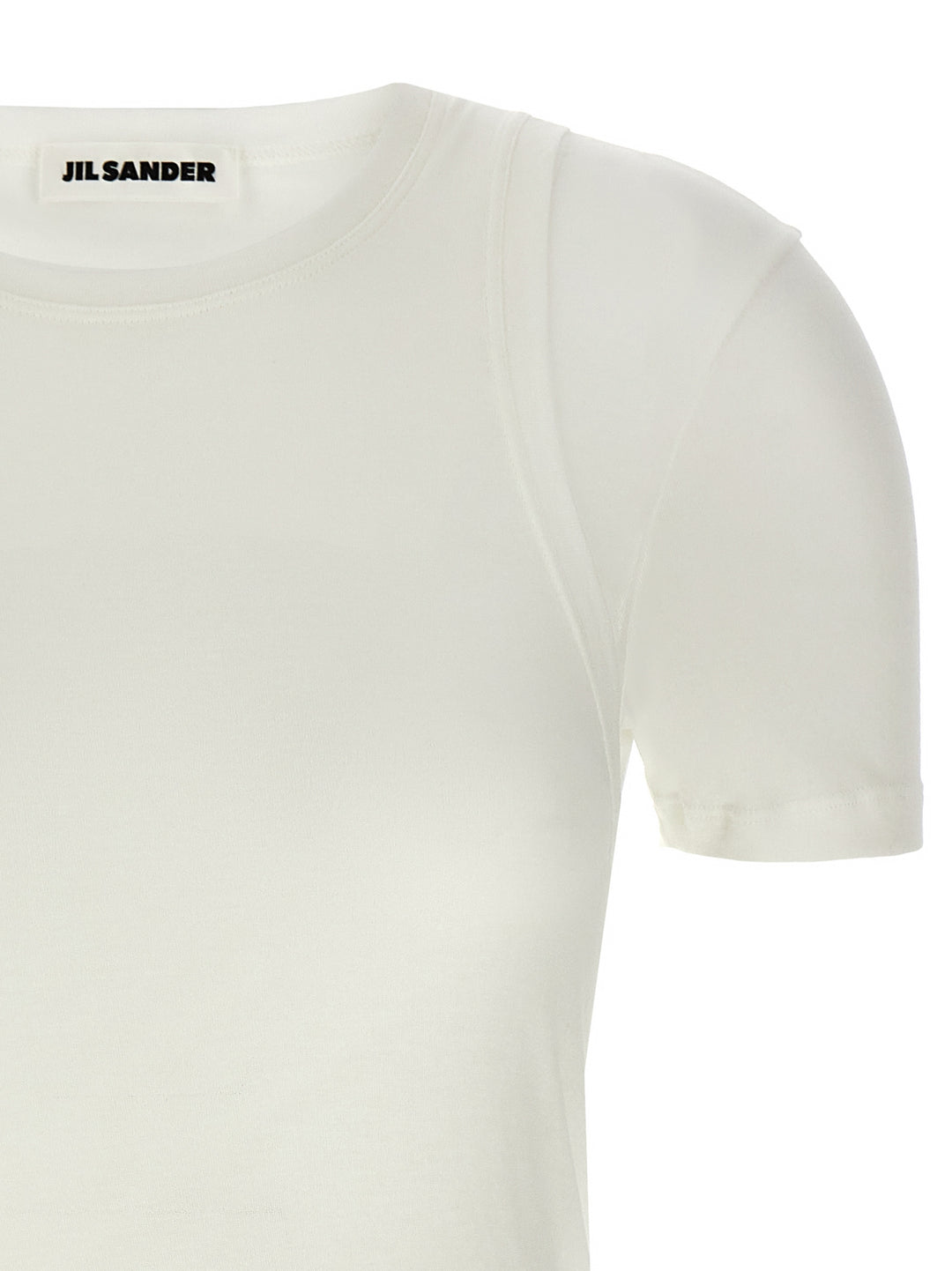 Jil Sander Top T-shirt - White | dbe59b9207a282a8bf9bf5f3f00fb945a27ca05d