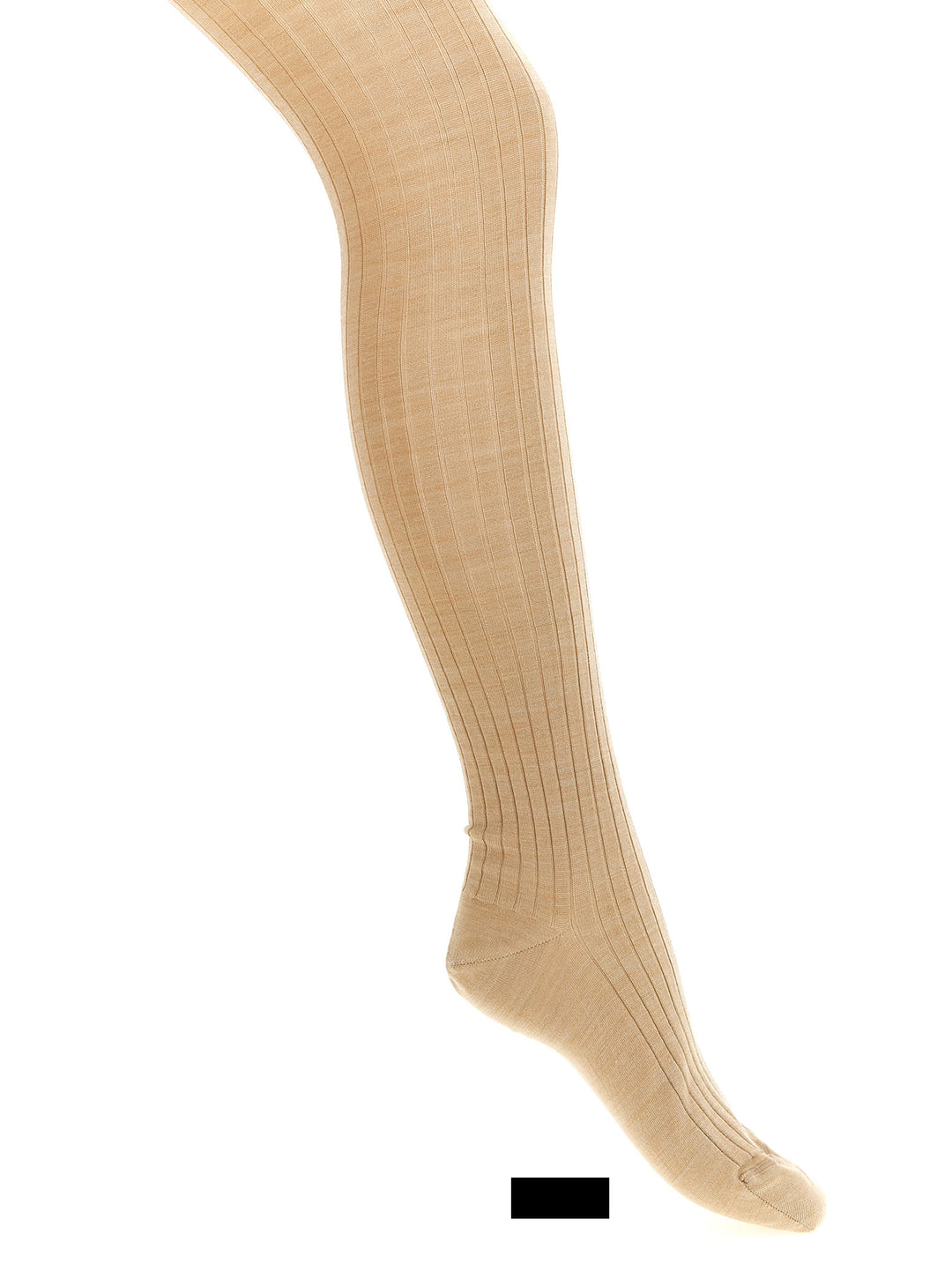 Jil Sander Ribbed Tights Socks - Beige | 981cbfb3d2de6691f442ead9e182c11958514917