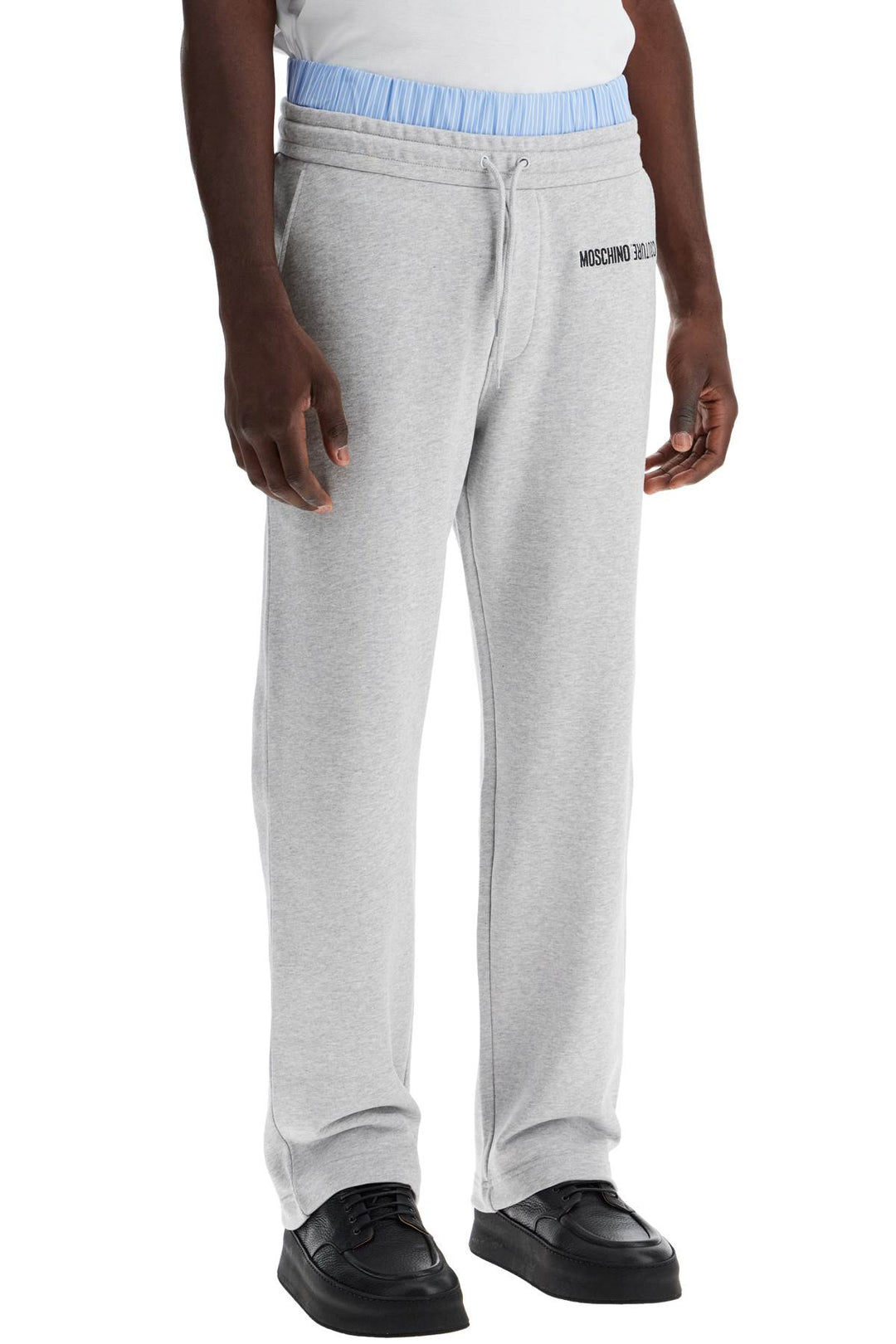 Pantaloni Jogger Con Inserto Boxer